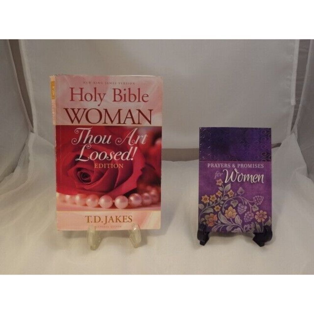 Holy Bible Woman Thou Art Loosed Edition Jakes & Prayers & Promises For Women